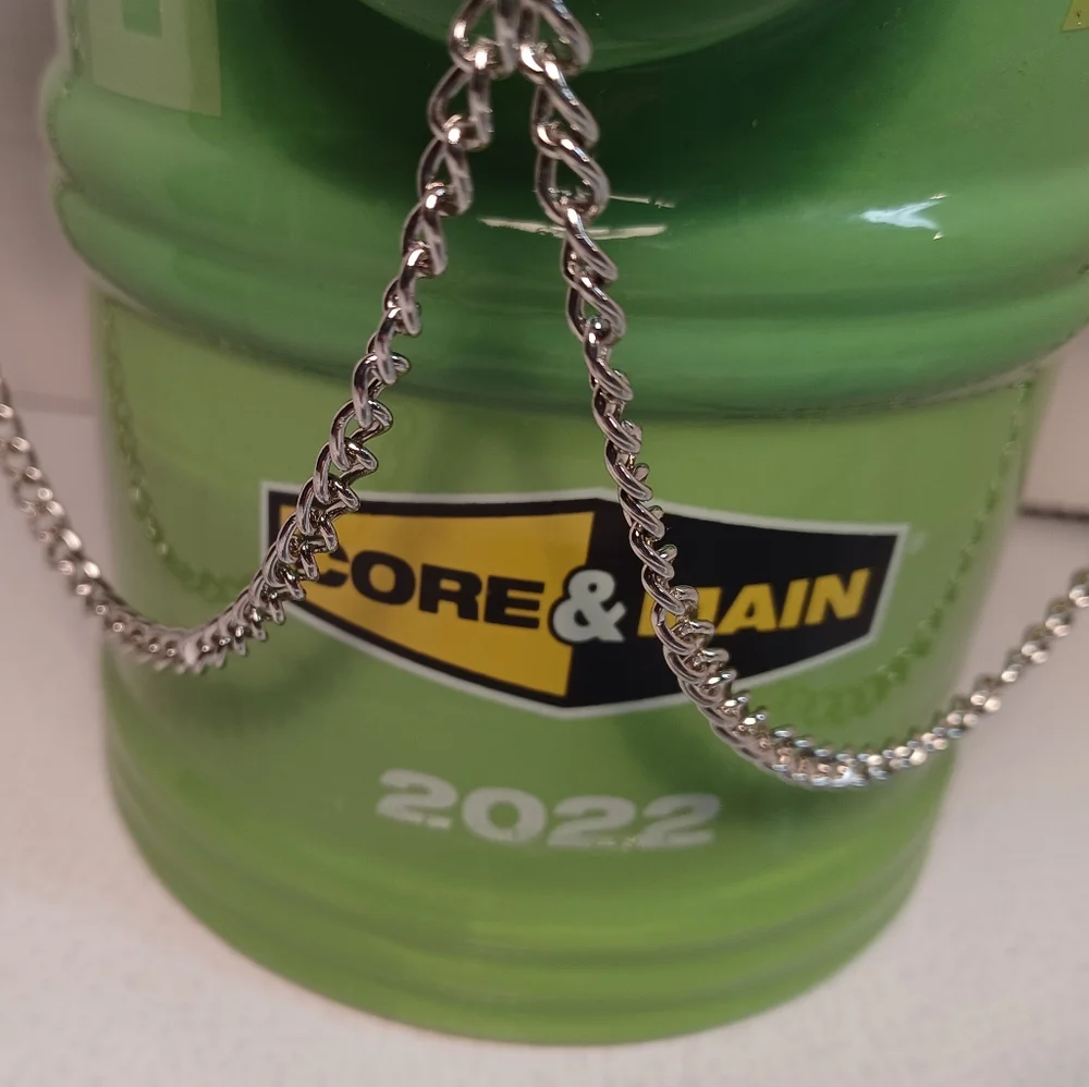 Core & Main 2022 Promo Ceramic Fire Hydrant Cookie Jar, Water is Life 11.5”